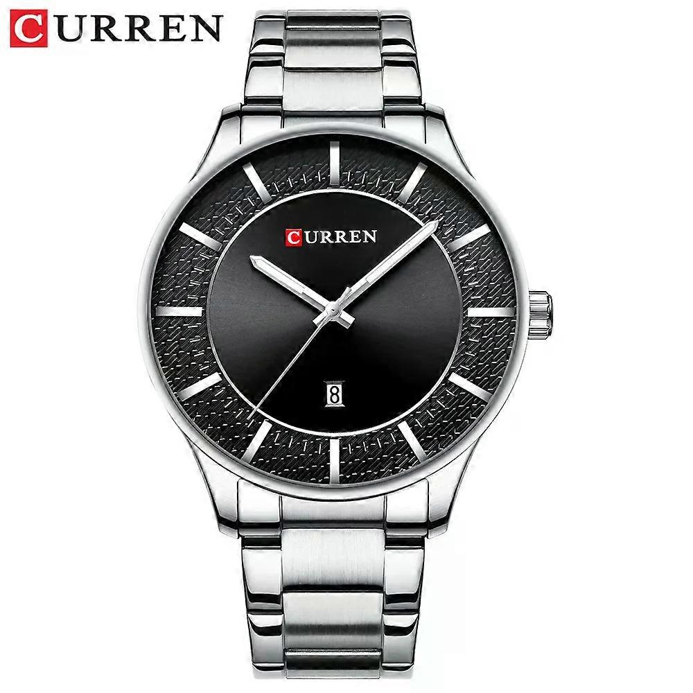 Curren Men's Waterproof Watch with Luminous Dial - Accurate Quartz Movement