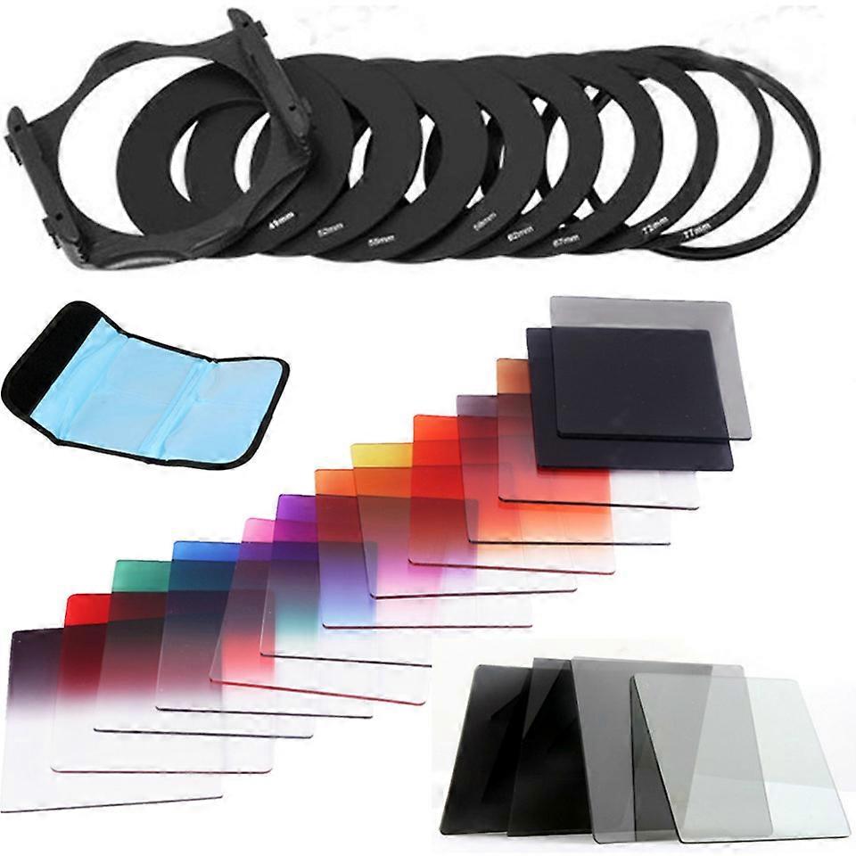 Square Filter Set with Adapter Ring - Photography Model 4, Camera Accessory