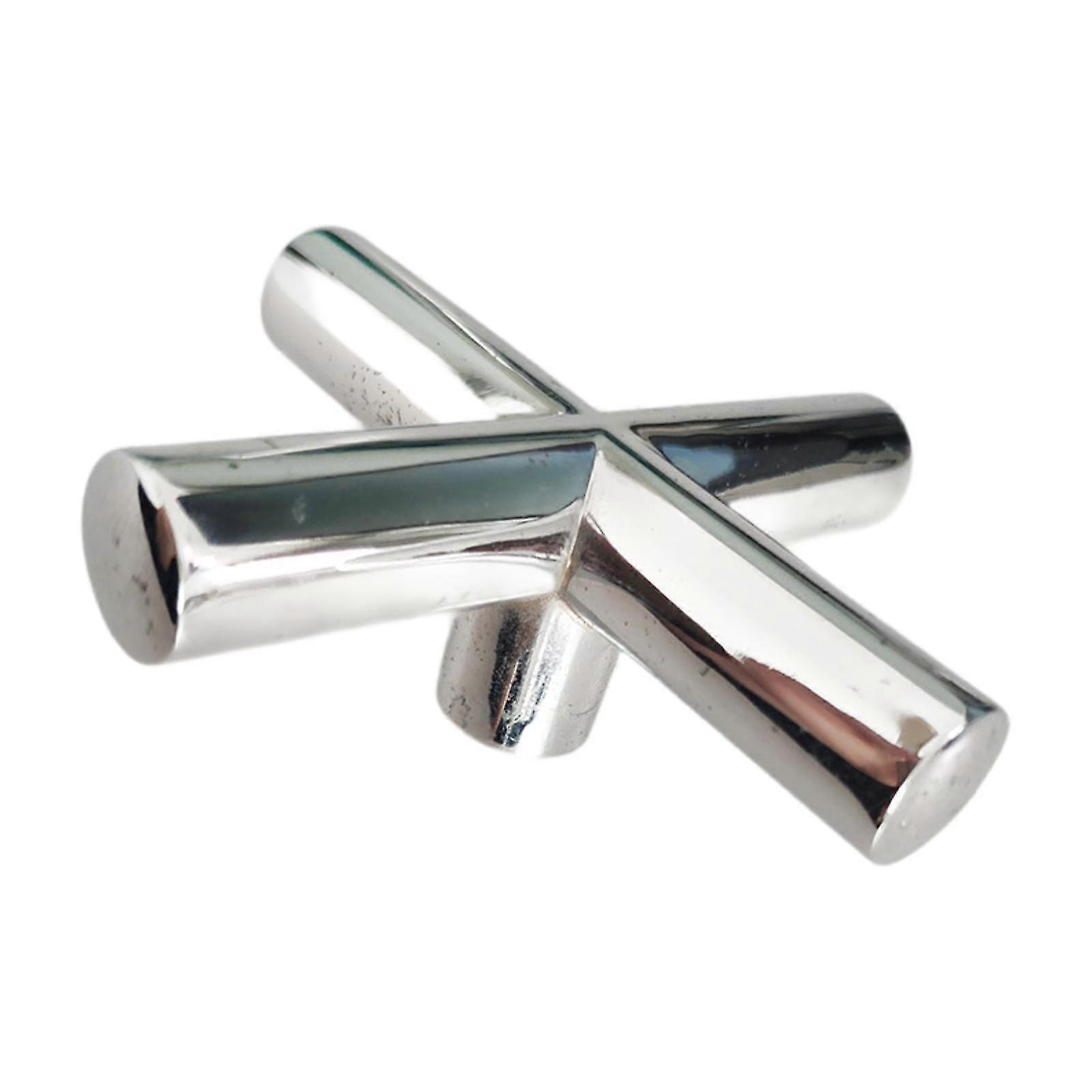 Universal Zinc Alloy Cross Arm Tap Handle for Sink and Shower Faucet