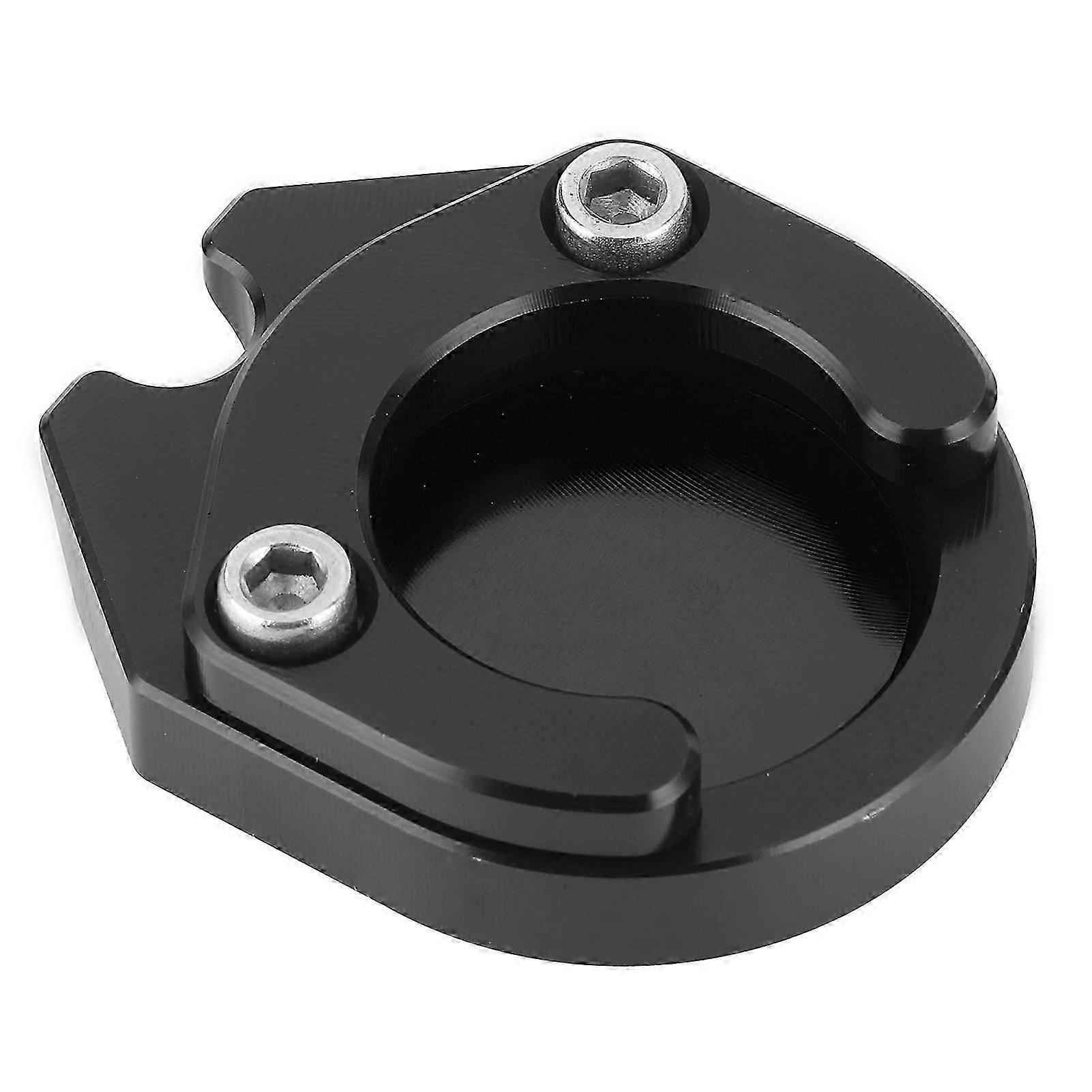 Center Mount Foot Stand Extension Enlarger Pad Fit for Yamaha NMAX155 NMAX125 XMAX 125 NVX155Black