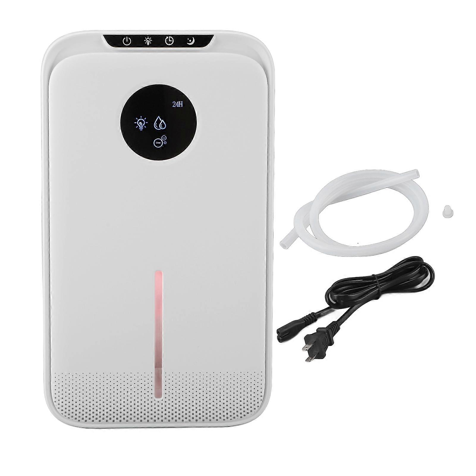 800 Sq. Ft 2 Working Modes 1.2L/D PET Filter NTC Precise Sensing Auto Shut Off Quiet Dehumidifier with 2.5L Water Tankfor Bedroom RV
