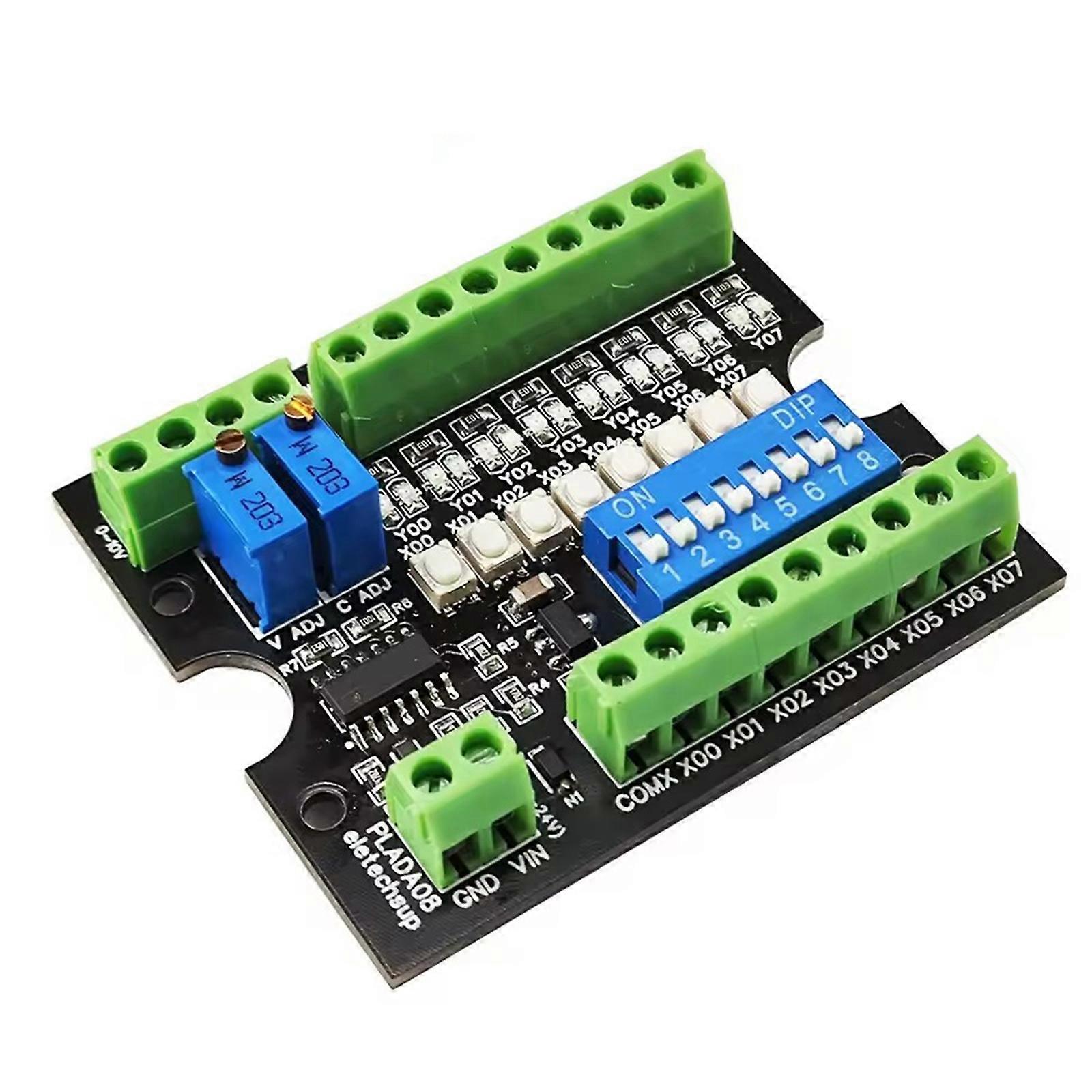 PLADA08 0-10V 4-20MA Output ADC Tester NPN ADC Development Module Economic Open Source Hardware Board