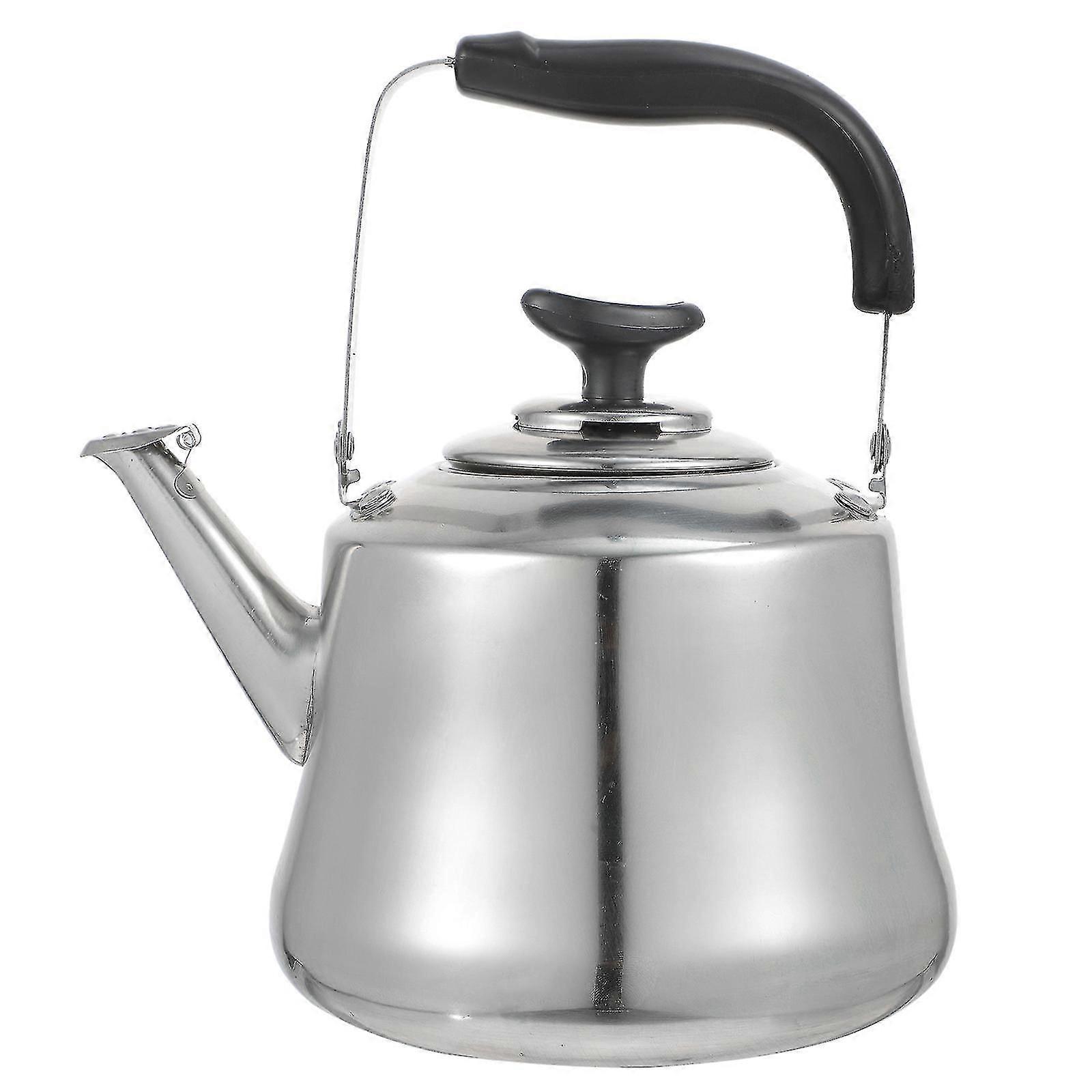 ホームホテルのための1pcステンレス鋼口笛ティーケトルティーポットティーストレーナー付き