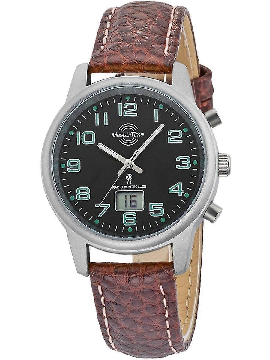Master Time Brown Zegarek ze skóry cielęcej Funk Basic Series MTLA-10762-22L Damski