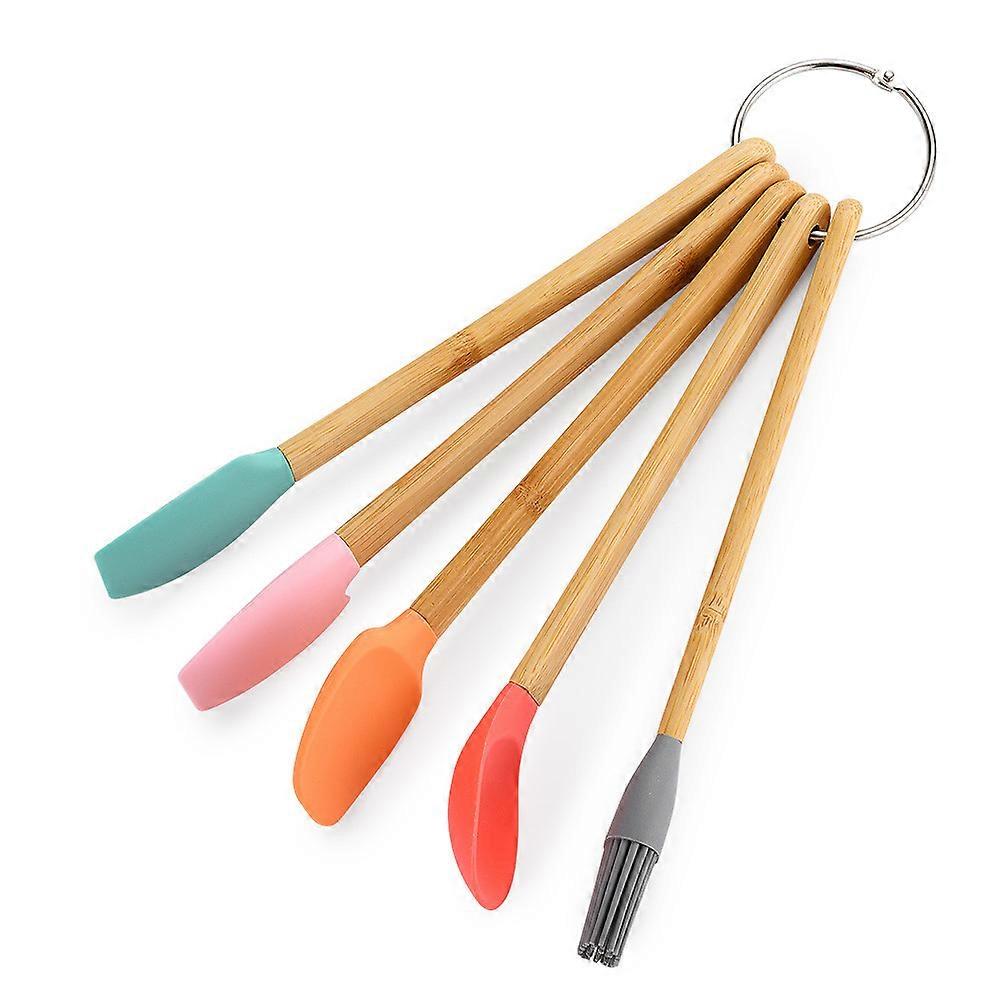 Multicolor Spatula Set Nonstick Scraper Kitchen Baking Cooking Piece SS
