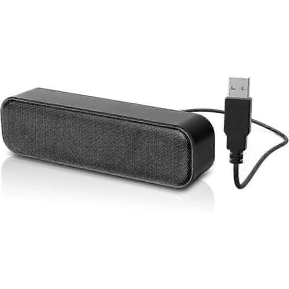 Usb Computer Speakers, Stereo And Enhanced Woofers, Portable Mini Sound Bars Suitable For Pcs And Notebooks