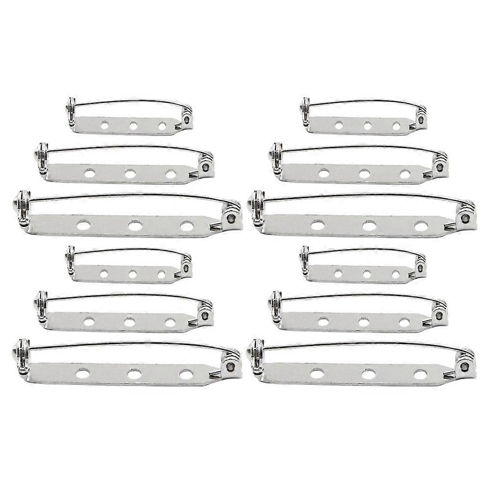 120Pcs 2CM 2.5CM 3.2CM Safe Brooch Small Bar Backs Safety Clasp Clothing Accessories