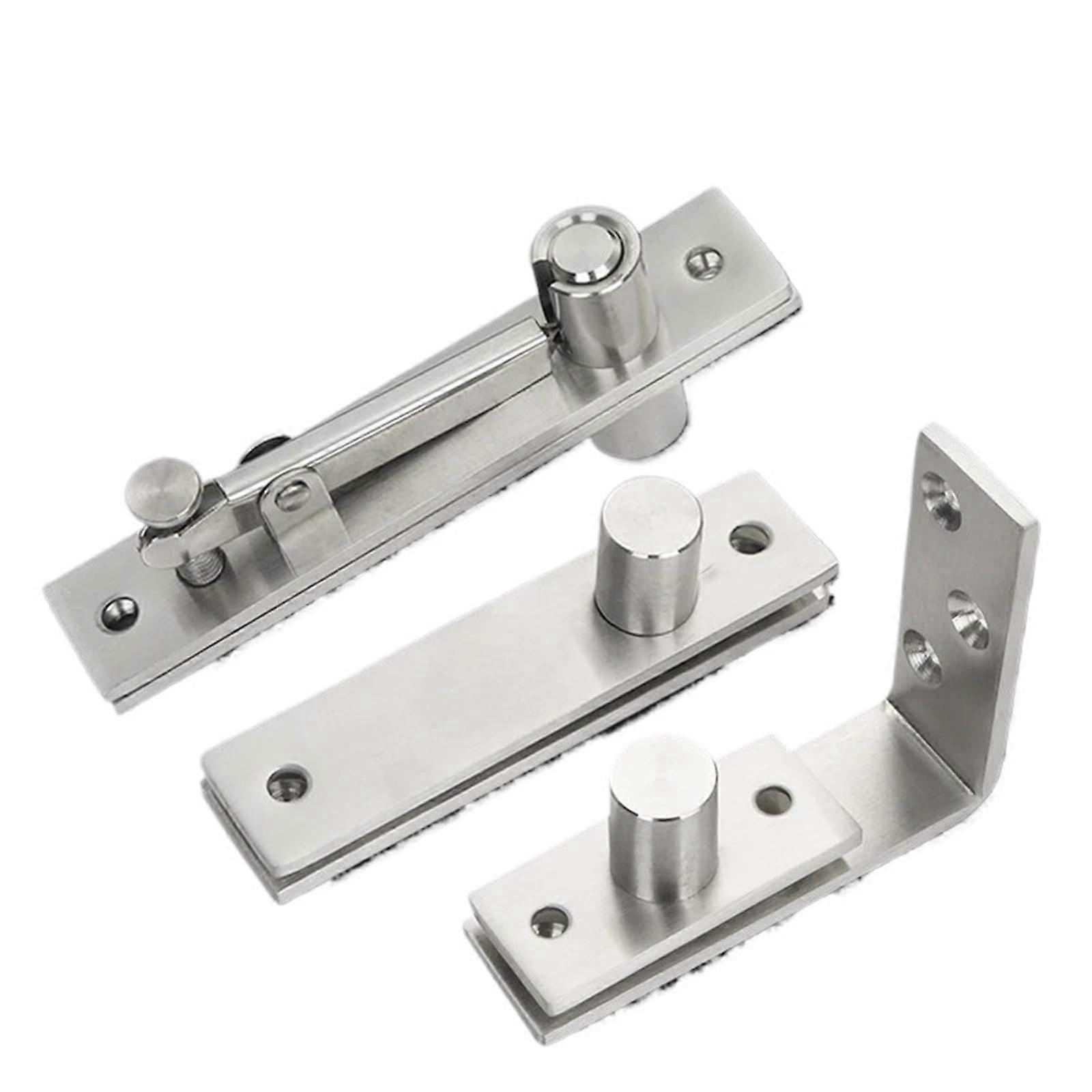 Stainless Steel for 360 Degree Rotation Wooden Invisible Door Hinges Hidden Door Pivot Hinge System Furniture Hardware(Q258L)