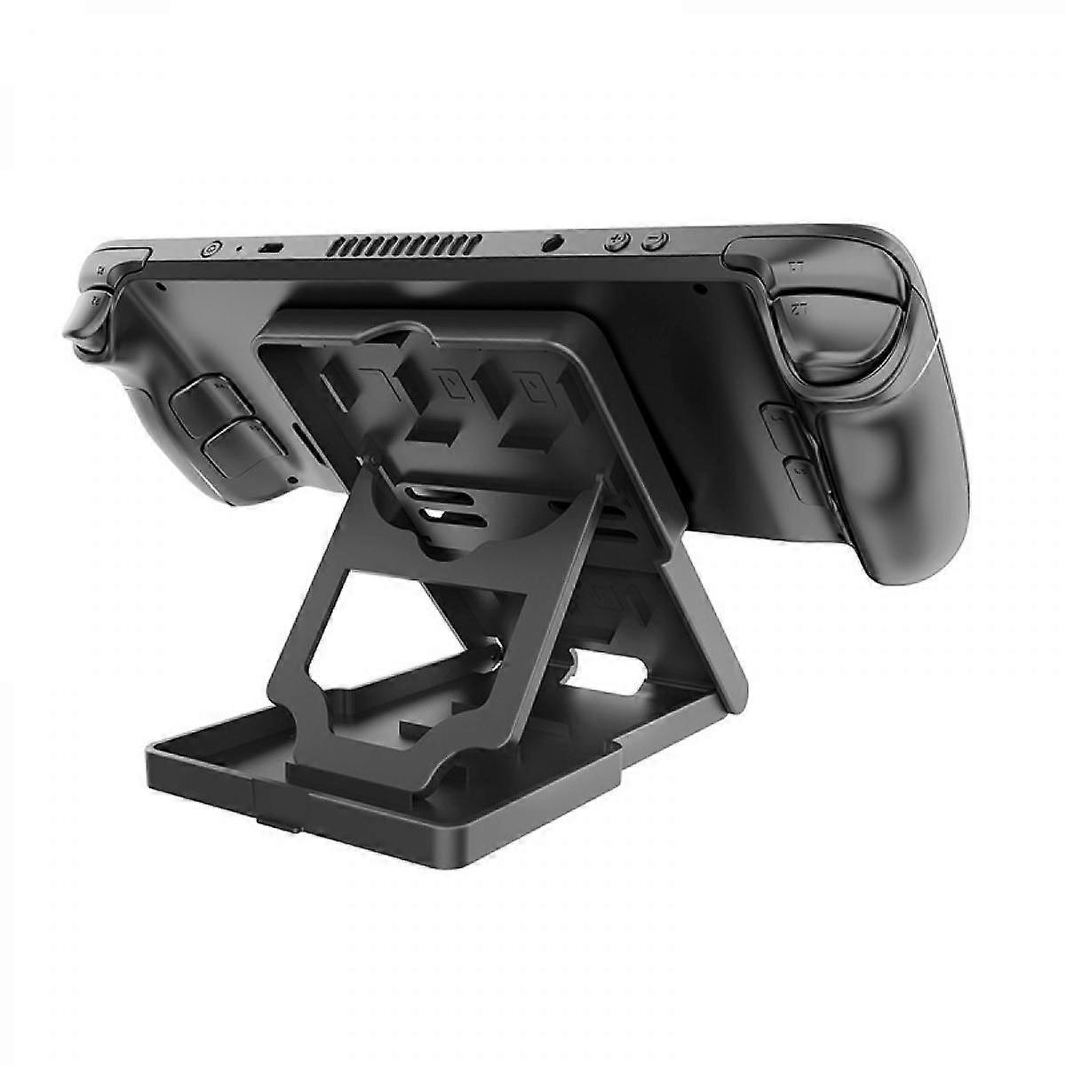 SSRGV Stand for Steam Deck, Adjustable Foldable Stand Compatible(black)