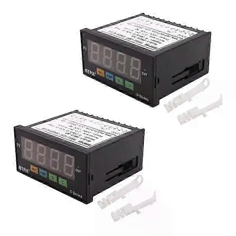 Promotion! Mypin 2X Digital Sensor Meter Multi-Functional Intelligent LED Display 0-75Mv/4-20Ma/0-10V Input