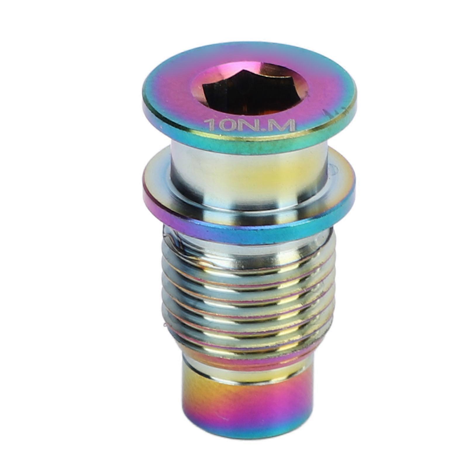 Cycling Rear Derailleur Screw Ti Alloy Lightweight Rear Derailleur Fixing Bolts Replacement for R8000 Kit Colorful 