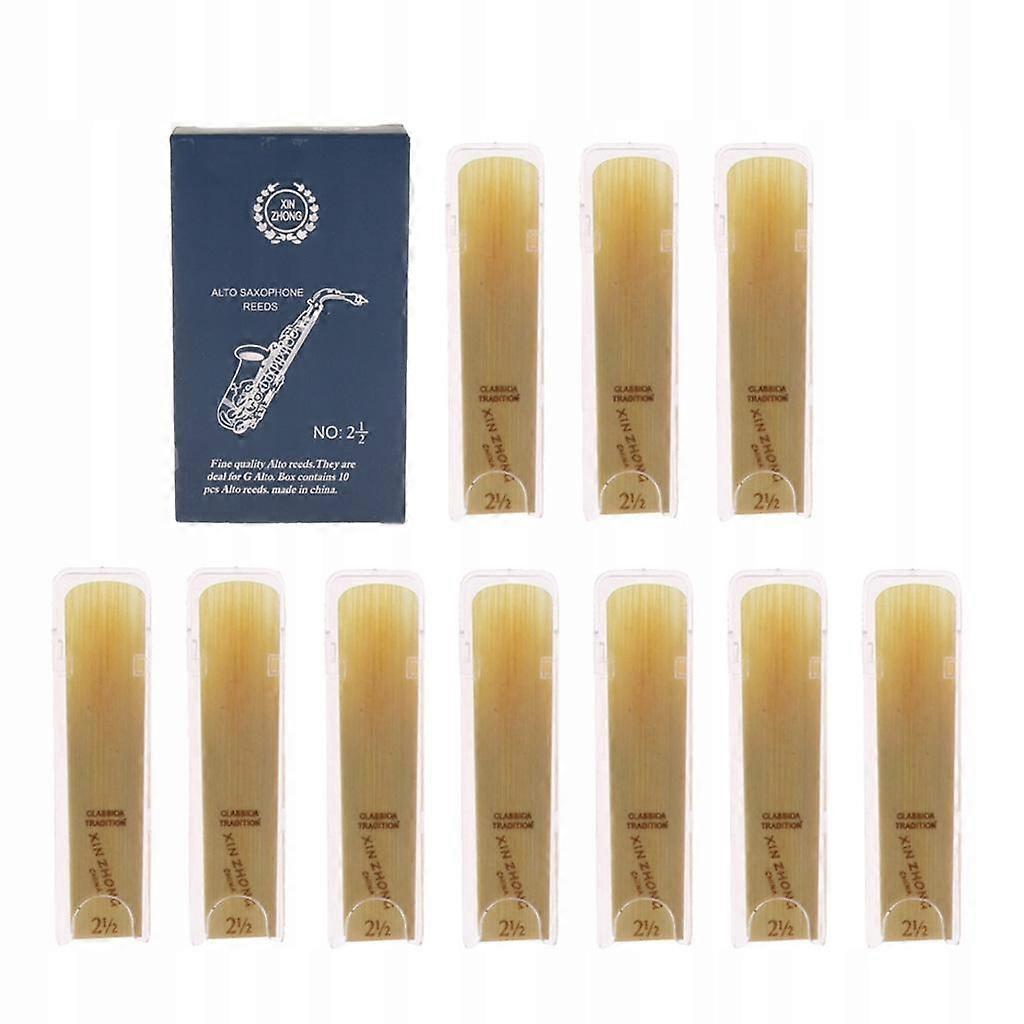 2x 10g Pack Alto Saxophone Perform Reeds 2 1/2