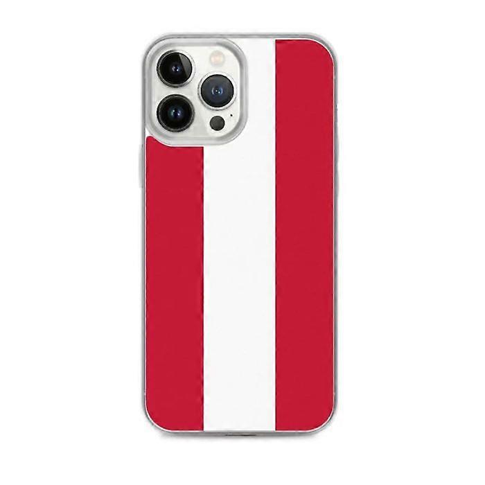 iPhone Case - Austria - Flag - Flexible - Multicolor - Compatible with iPhone 13 Pro Max