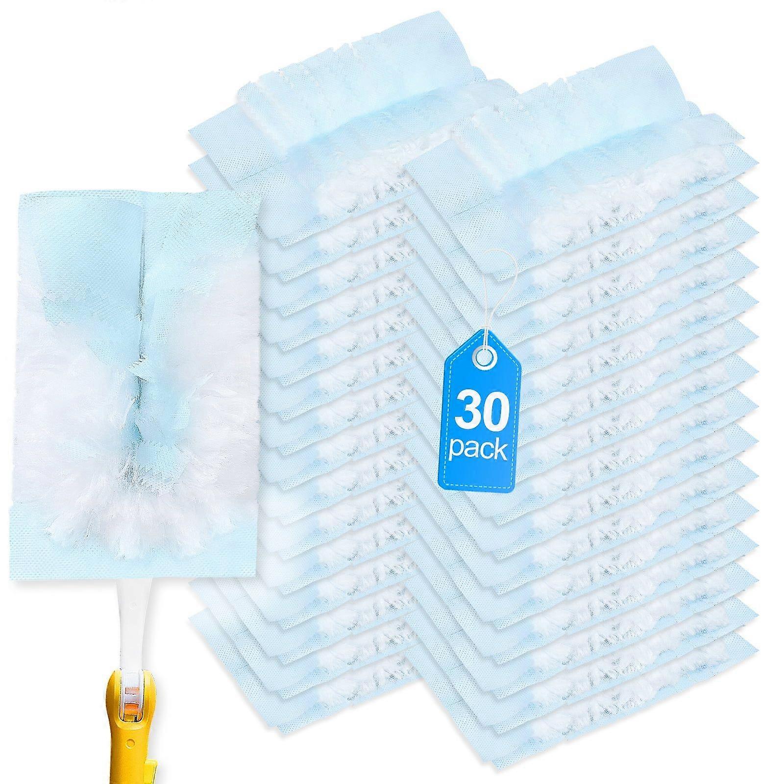 2025 Latest Model  30 Pack Disposable Duster Refill for Swiffer Hand Duster, Degree Dusters Refills