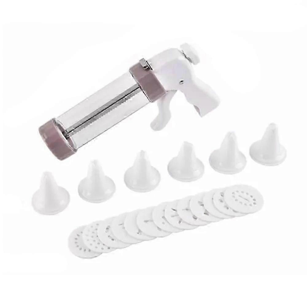 Cream Framing Gun with Cookie Press, 2025 New Cookie Press Set for Baking