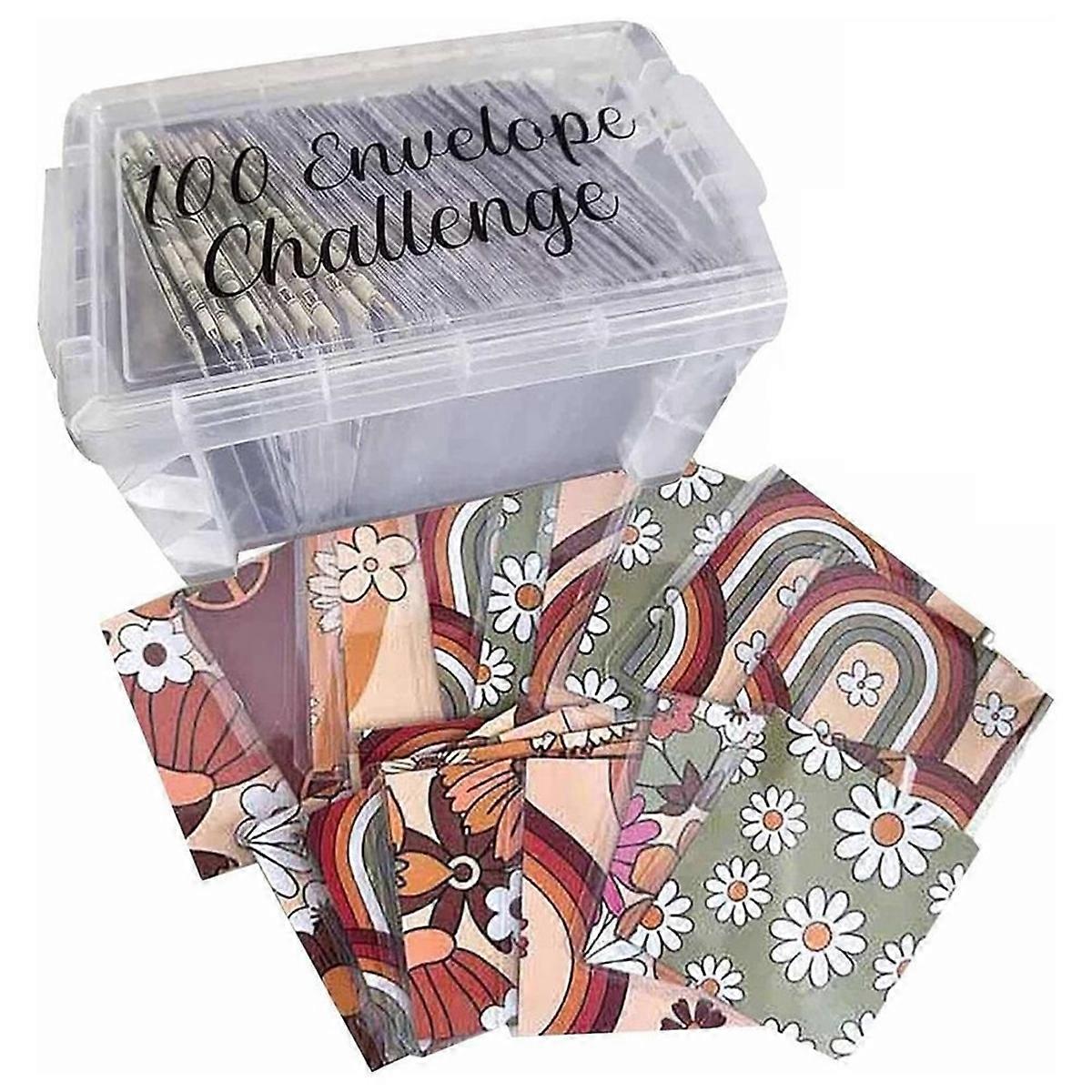 100 Envelopes Money Saving Challenge Budget E