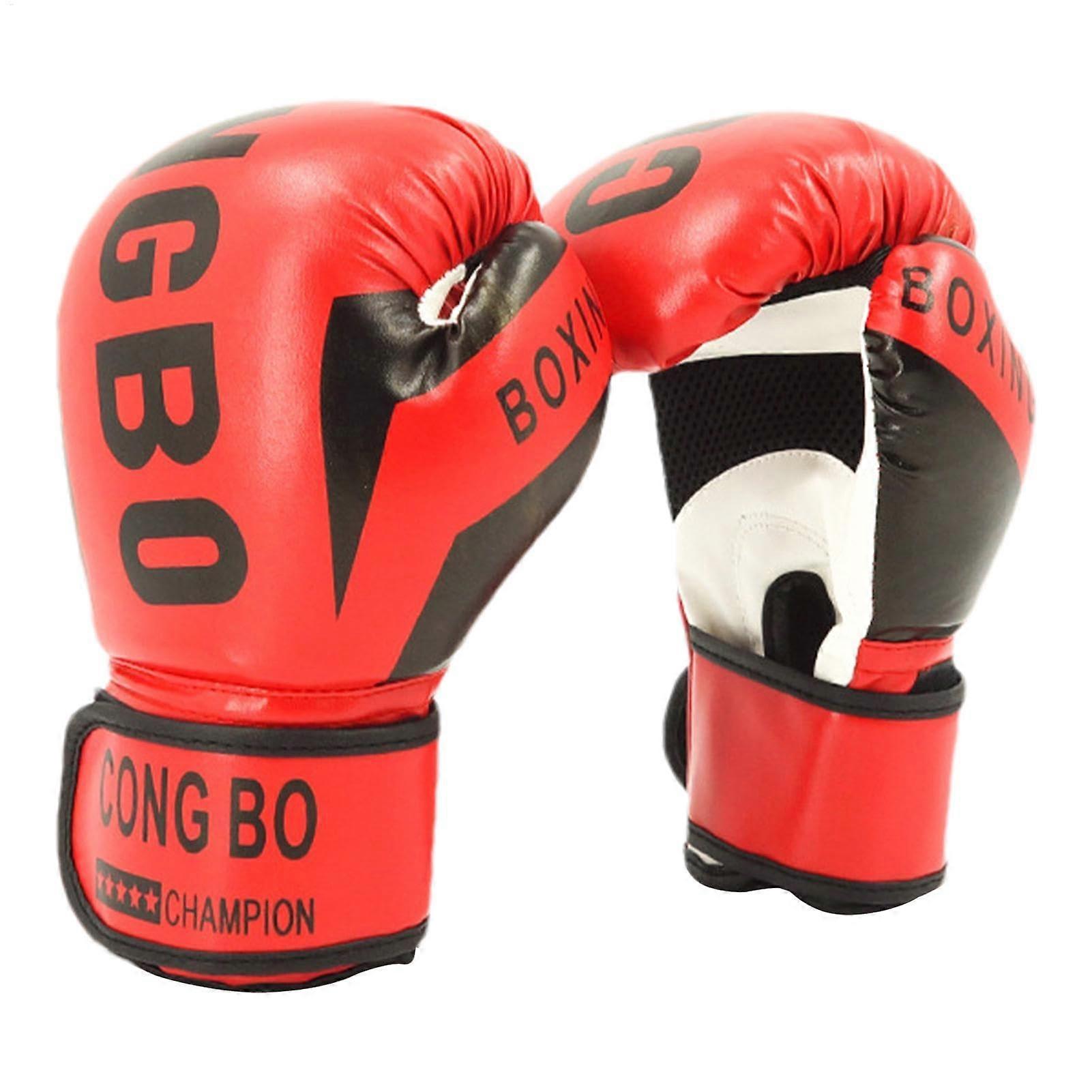 Boxing Gloves for , Junior Sparring Gloves, for Kitchen red