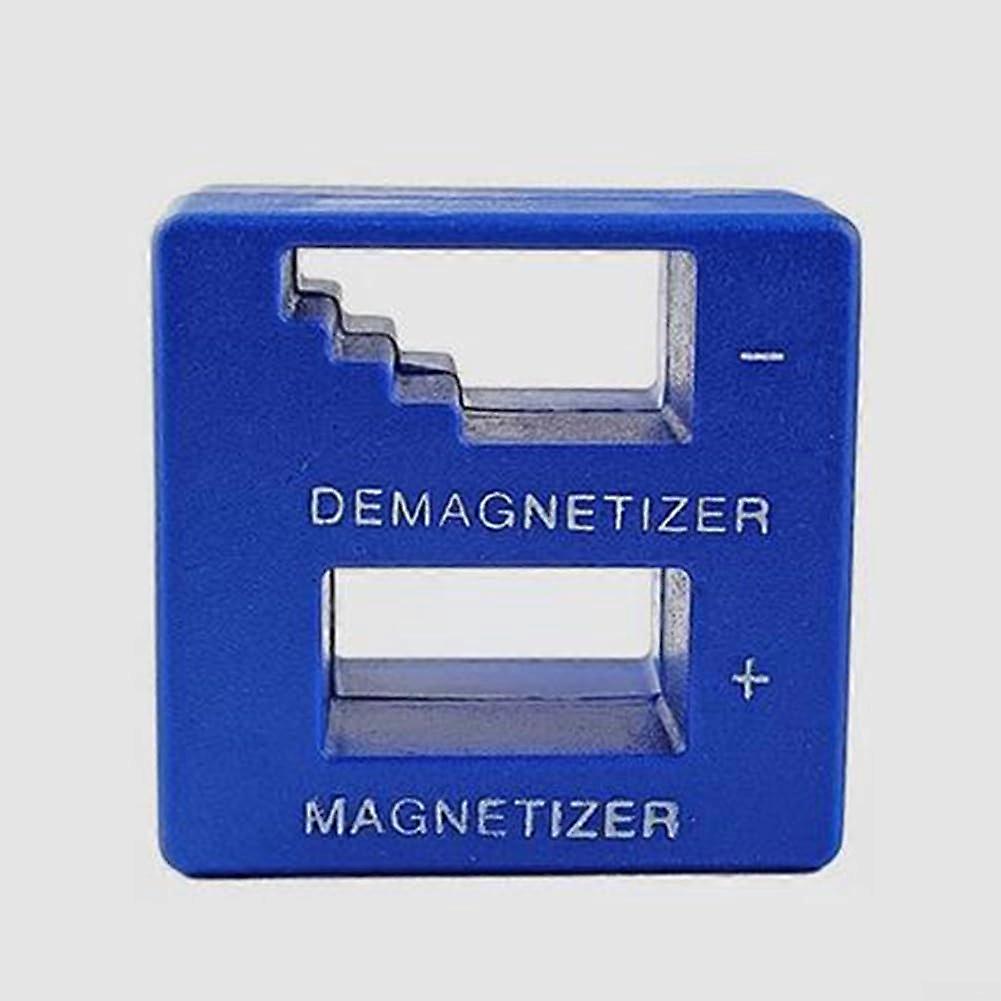 Highquality magnetic tool for screwdrivers, magnetize and demagnetize with ease (blue)