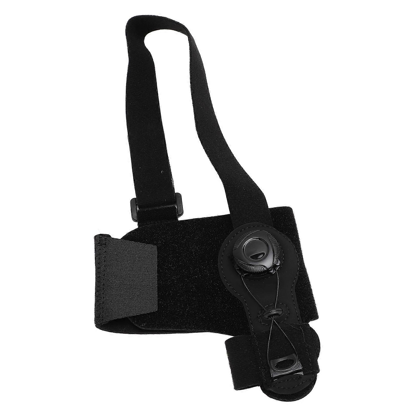 Bunion Corrector Orthopedic Big Toe Straightener Overlapping Toe Separator with Adjustable Knob Right Foot 