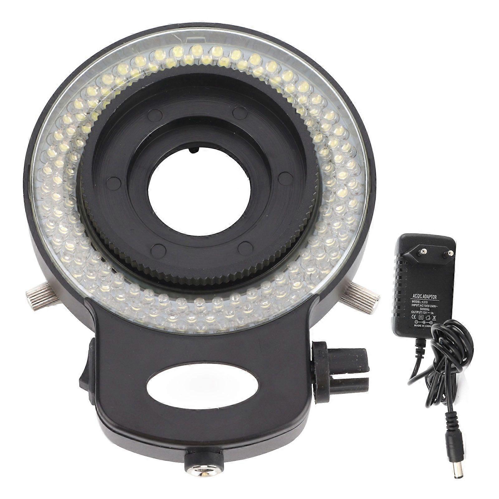 High quality  Black housing microscope 144LED ring light lighting microscope high quality