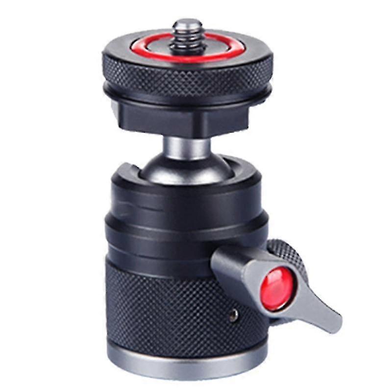 360 Rotation Mini Photography Live Mobile Phone Stand Pan Tilt with Removable Cold Shoe Mount Came