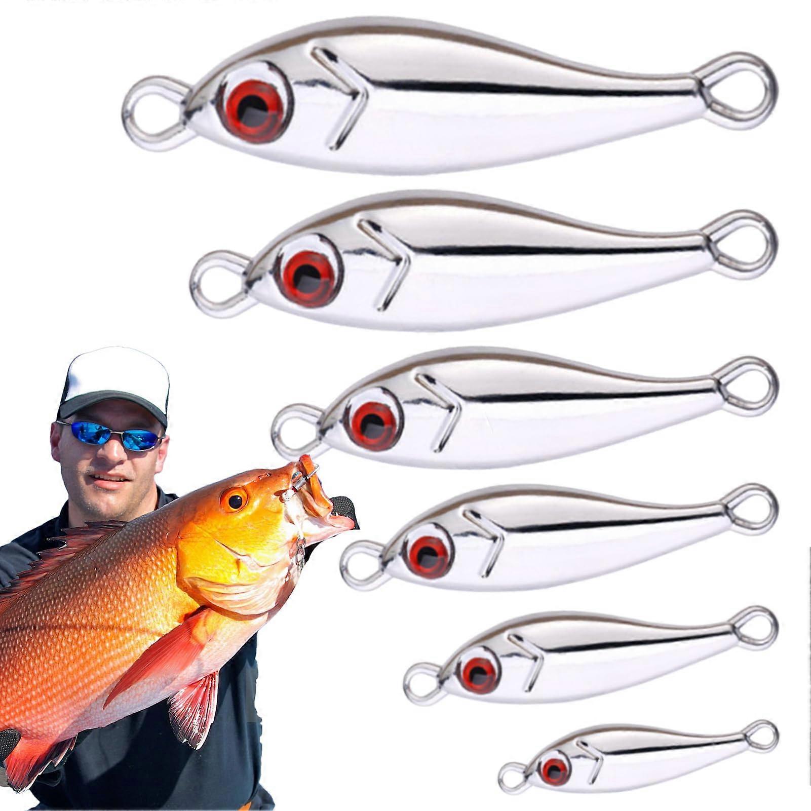 Glitter Jig Bait Set With 3D Eyes For Perch Catfish Trout Fishing