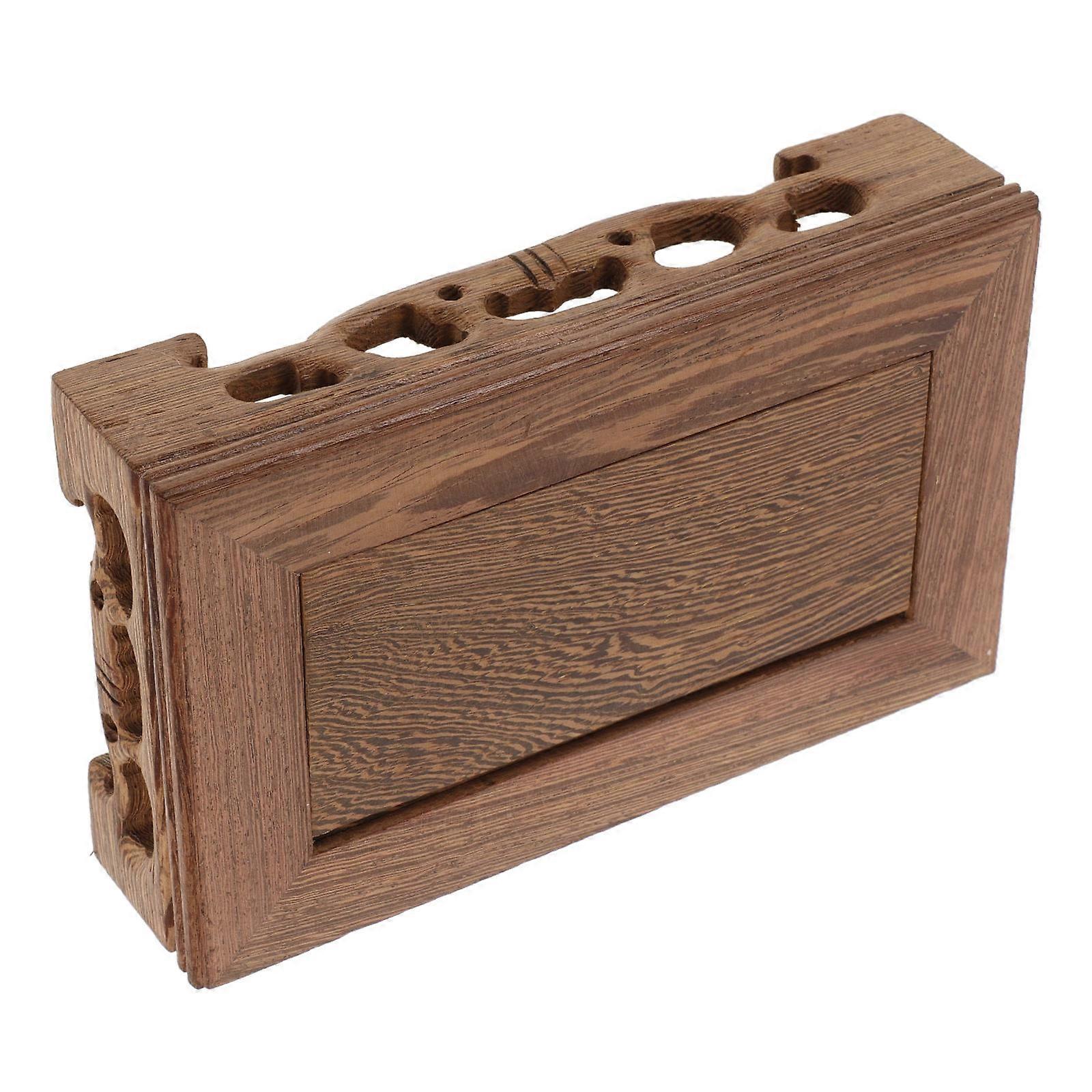 Wooden Base for Flowerpots and Figurines – Lightweight Decorative Stand for Home Display