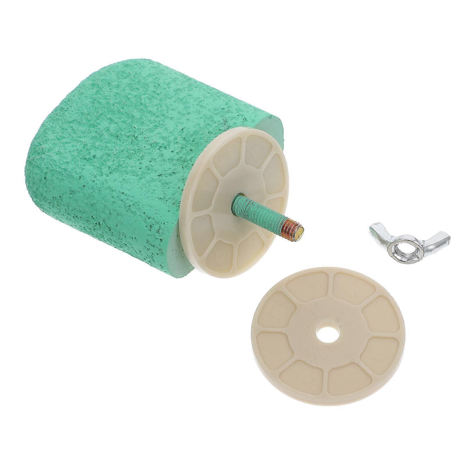 Bird Perch for Cage Standing Perch for Parrots Light Green 7.70X6.50X3.00CM Paw Grinding Stick 1Pcs