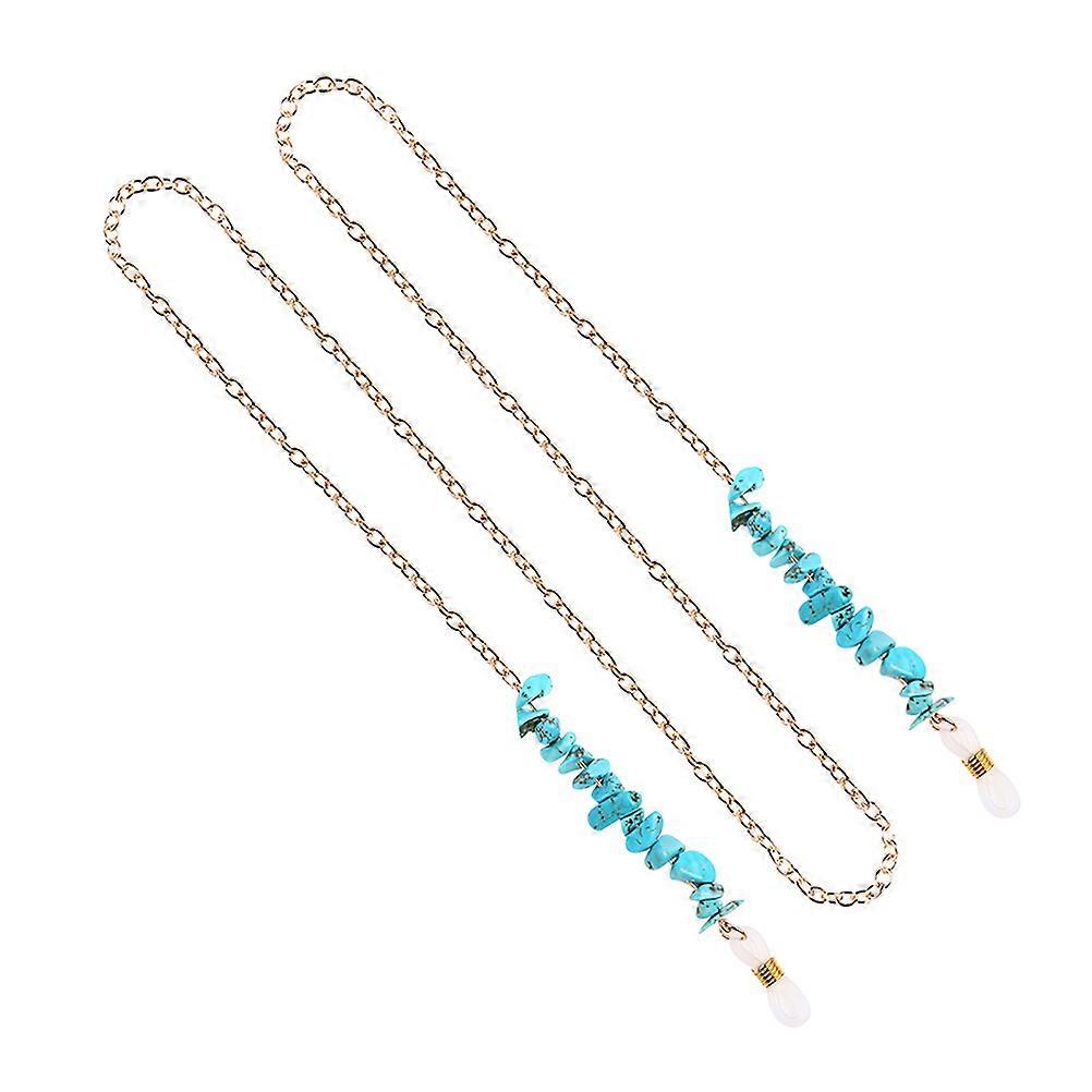 Eyeglass Chain Sunglasses Strap Holder For Friends Golden Delicate Design Non-slip 1Pcs