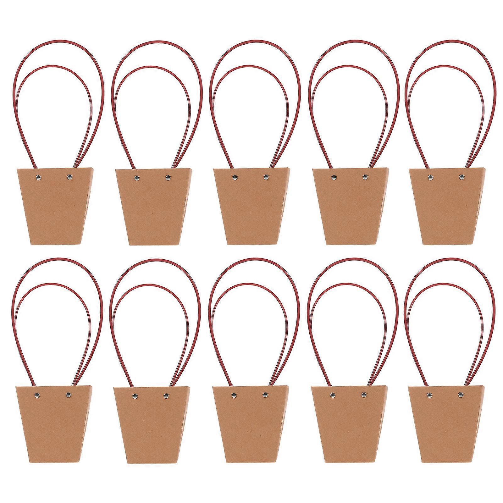 Delicate Candy Bag Moisture-Proof Flower Packaging Bags General Users 36X13CM 10Pcs