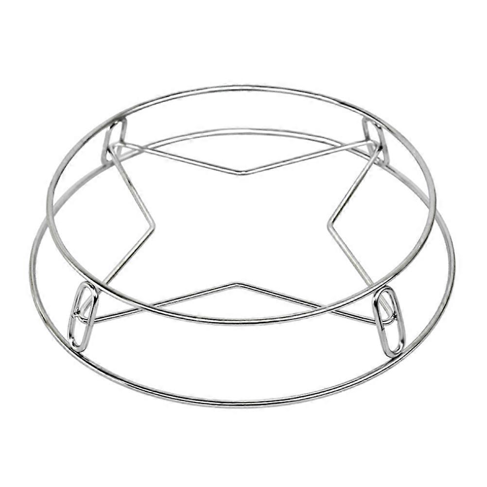 It seems like you're referring to a product listing or description for a **stainless steel steamer rack** that also functions as a **heat resistant