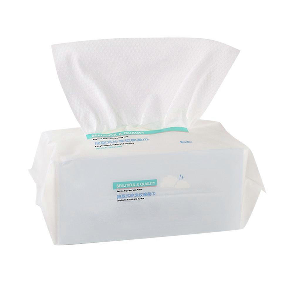 Lingettes démaquillantes en coton pour le visage, lot de 100.
