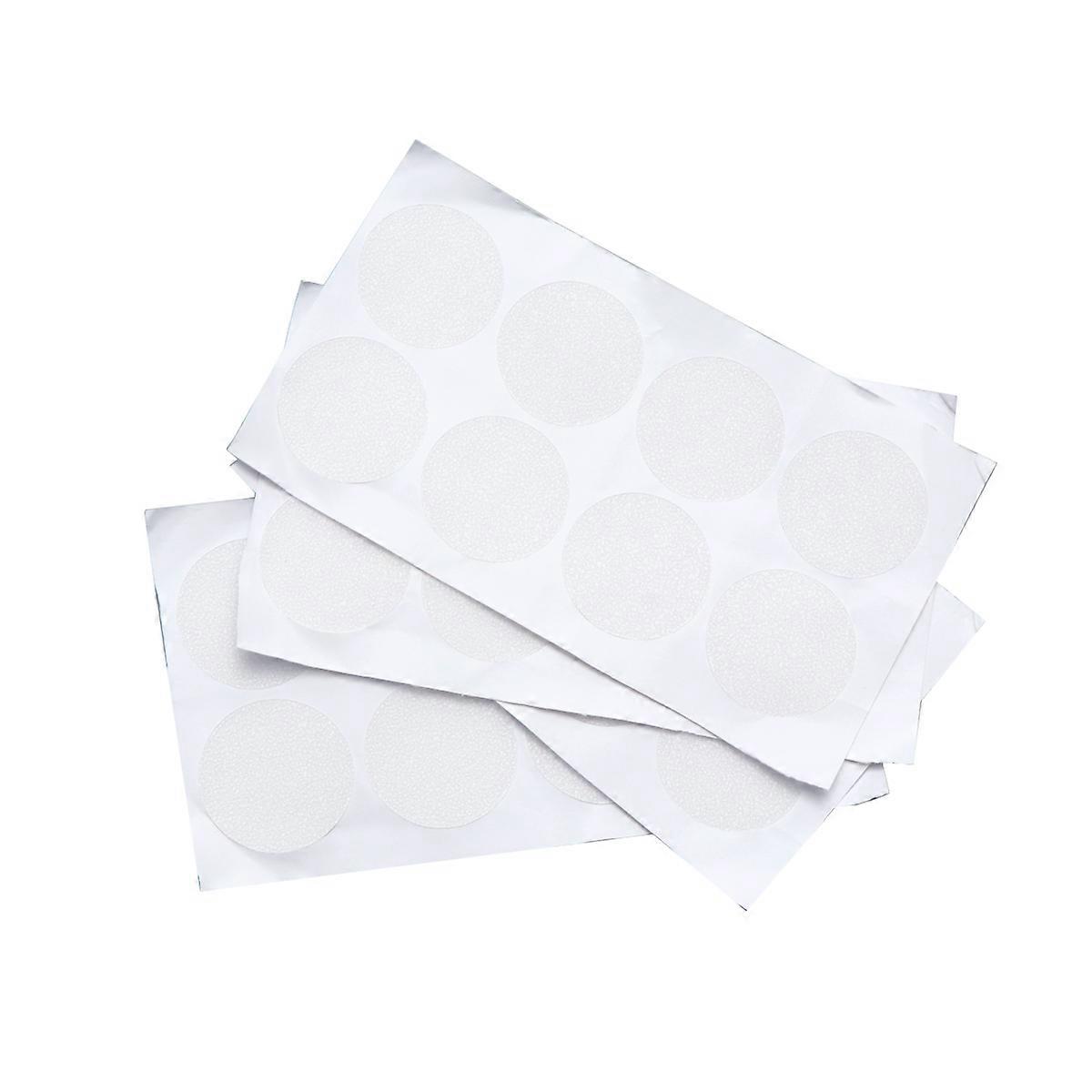 Shower Accessories Bathtub Round Stickers Non-Slip Waterproof 3.8 x 3.8 x 0.1 Cm 32Set