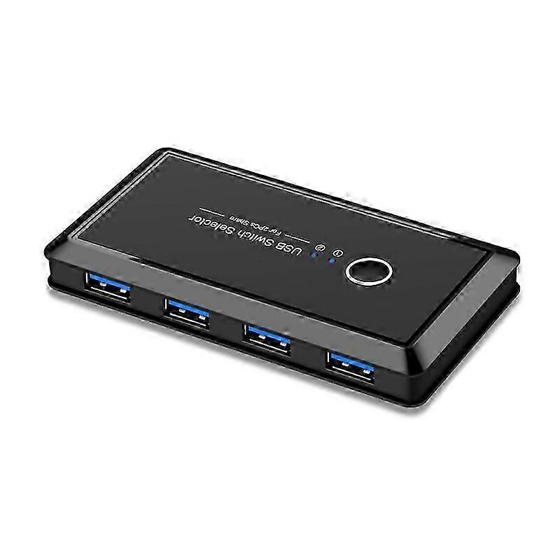 USB Switch Selector 2 Computers Sharing 4 USB Devices USB3.0 Adapter Switcher