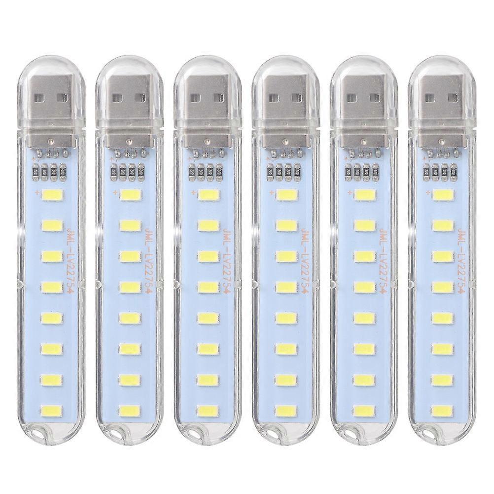 Compact Size Usb Powered Light Mini Night Light For Nursery Room 6Pcs