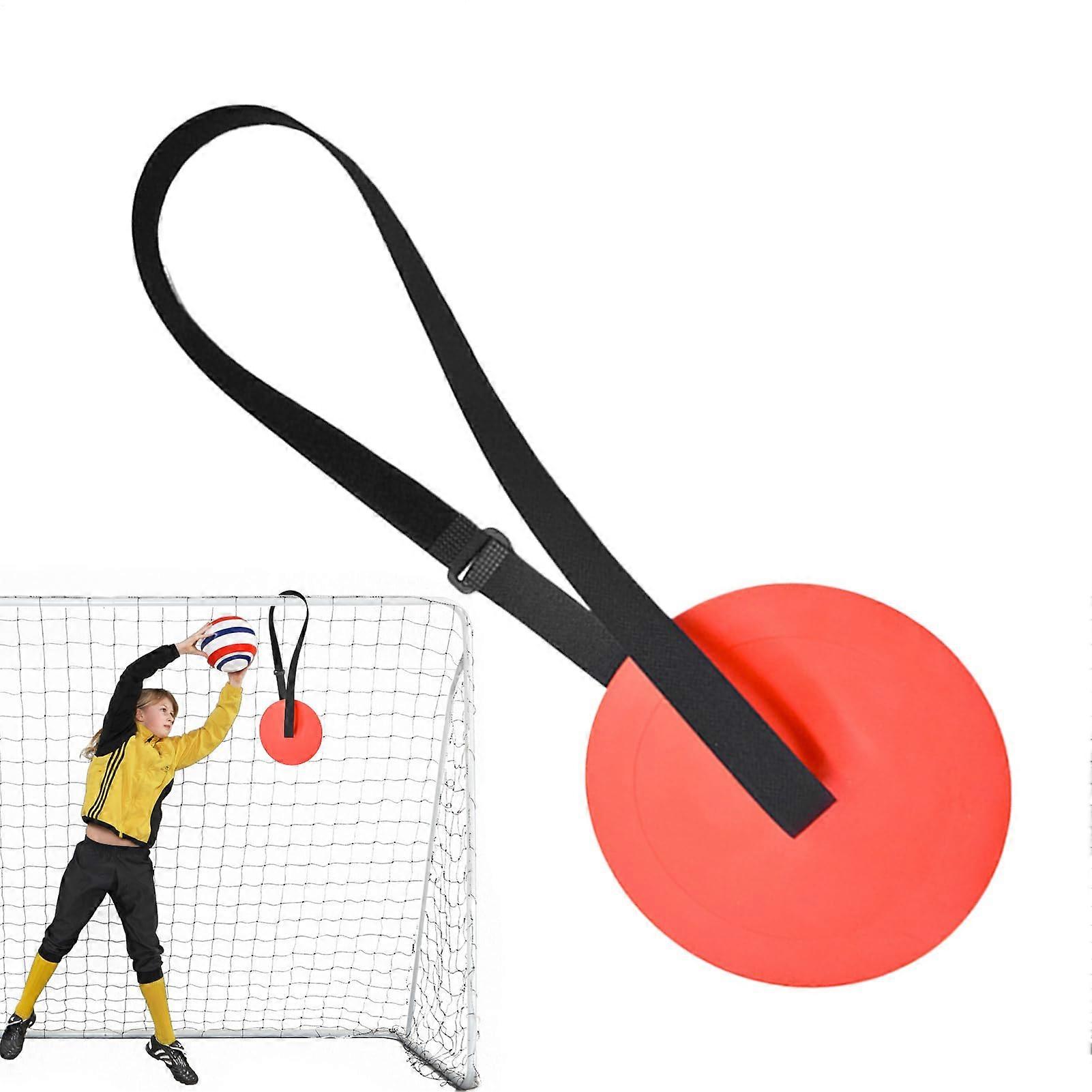 football goal target with adjustable straps, tearresistant, for backyard practice
