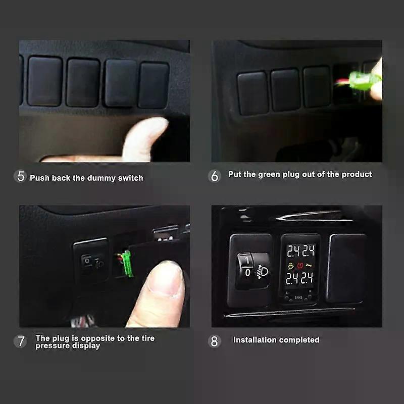 OBD Car Tire Pressure Monitor LCD TPMS Diagnostics For Mitsubishi Outlander 3 2014-2018 PHEV Xpander Eclipse Cross Mirage~12722