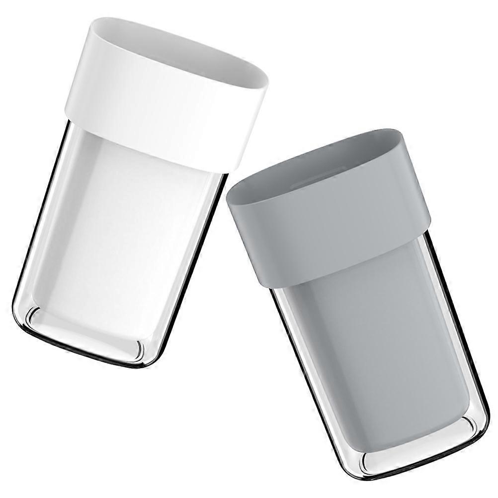 Portable Toothbrush Holder & Toothpaste Case Set Compact Travel Storage for Home or On the Go Use, Durable Multi Function Organizer