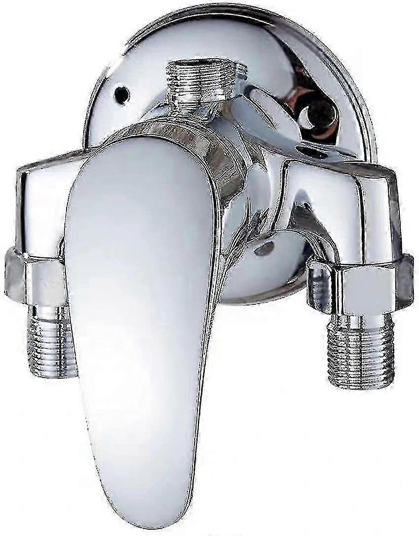 Wall Mounted Single Lever Brass Shower Mixer Tap Suitable for Various Bathroom Settings