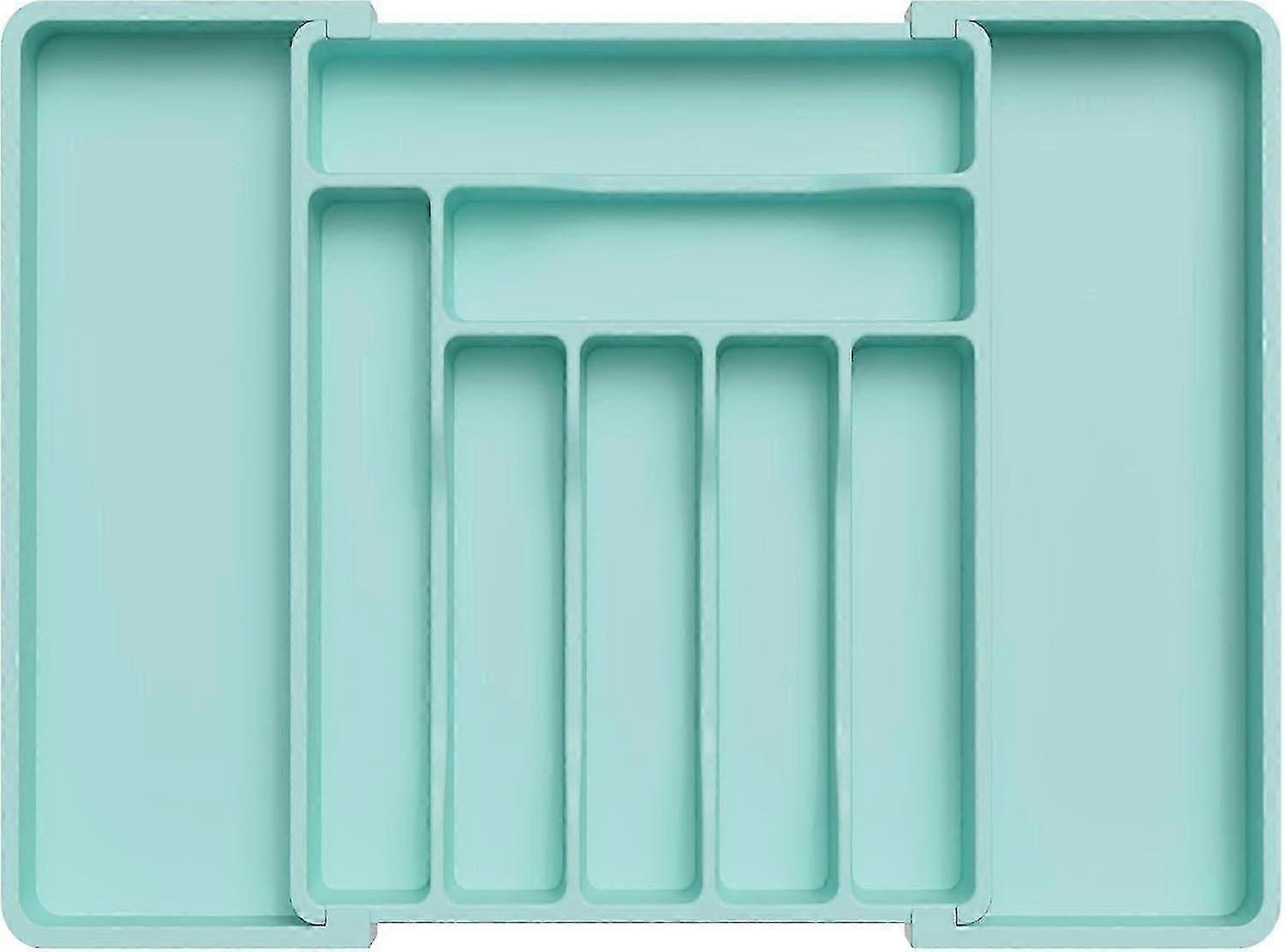 Expandable Utensil Organizer for Kitchen Drawers, Adjustable Cutlery and Flatware Tray