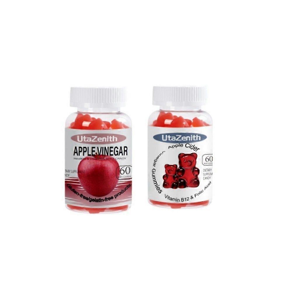 UtaZenith Apple Cider Vinegar Gummies, 2 per day, Health Supplement, Combination Pack