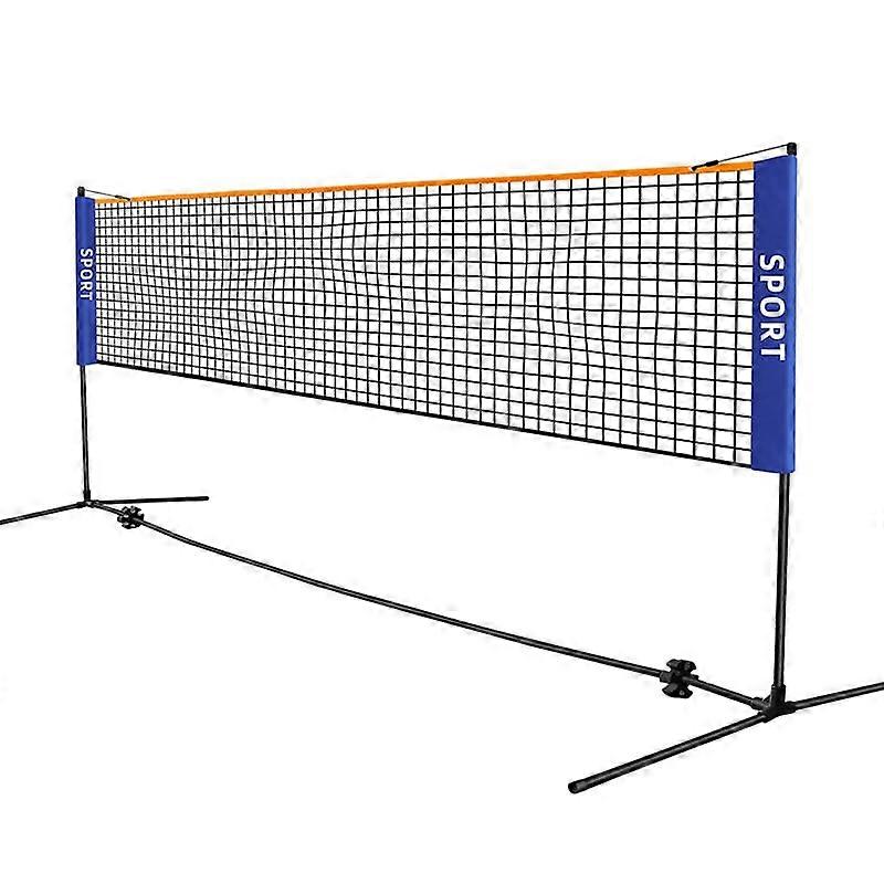 Portable Tennis Net, Professional Training, Standard Badminton Net, 3m/4m/4.9m/6.1m Wide, for Kids, Volleyball, Pickleball, Indoor Outdoor