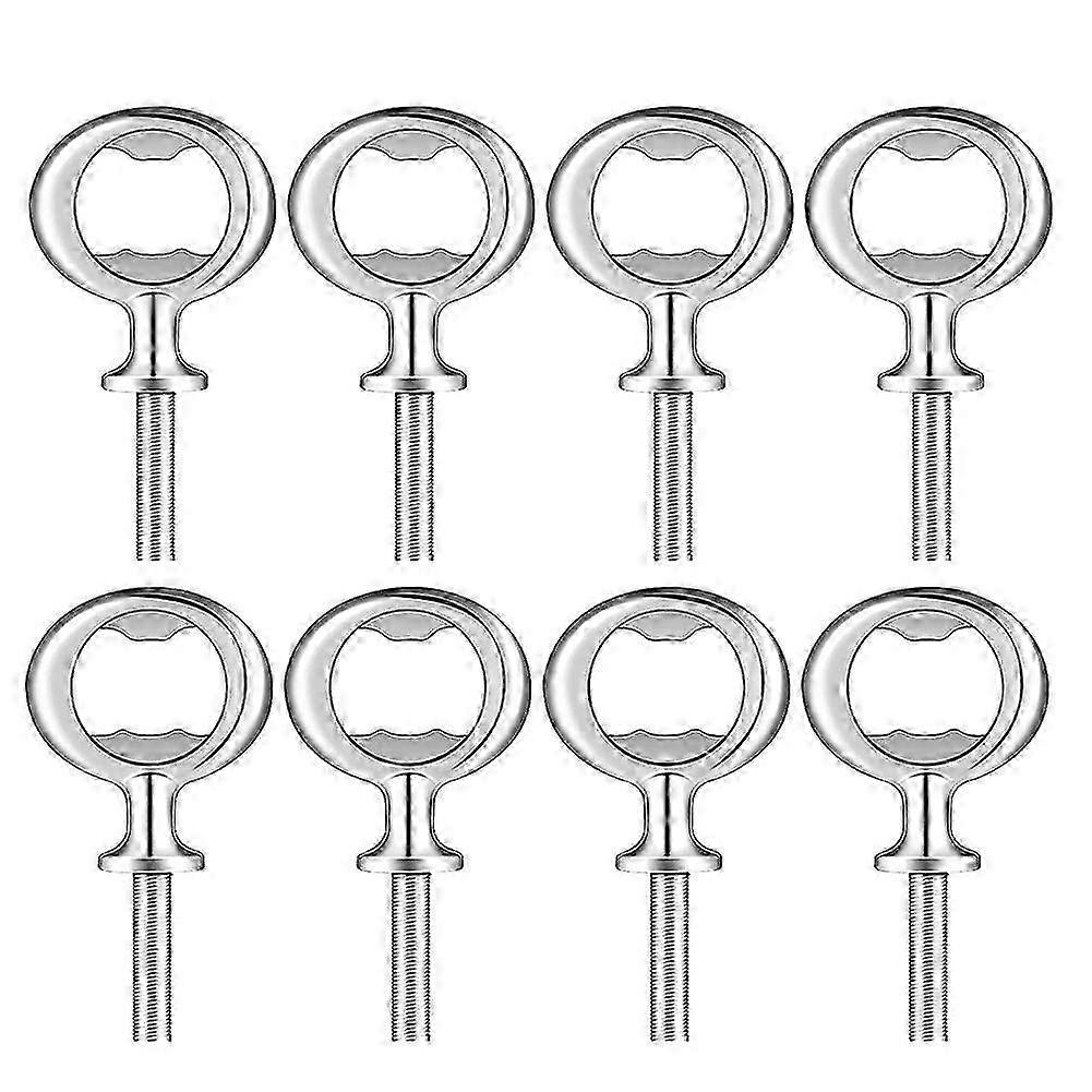8 Pieces Metal Bottle Opener Kit for DIY Craft Beer