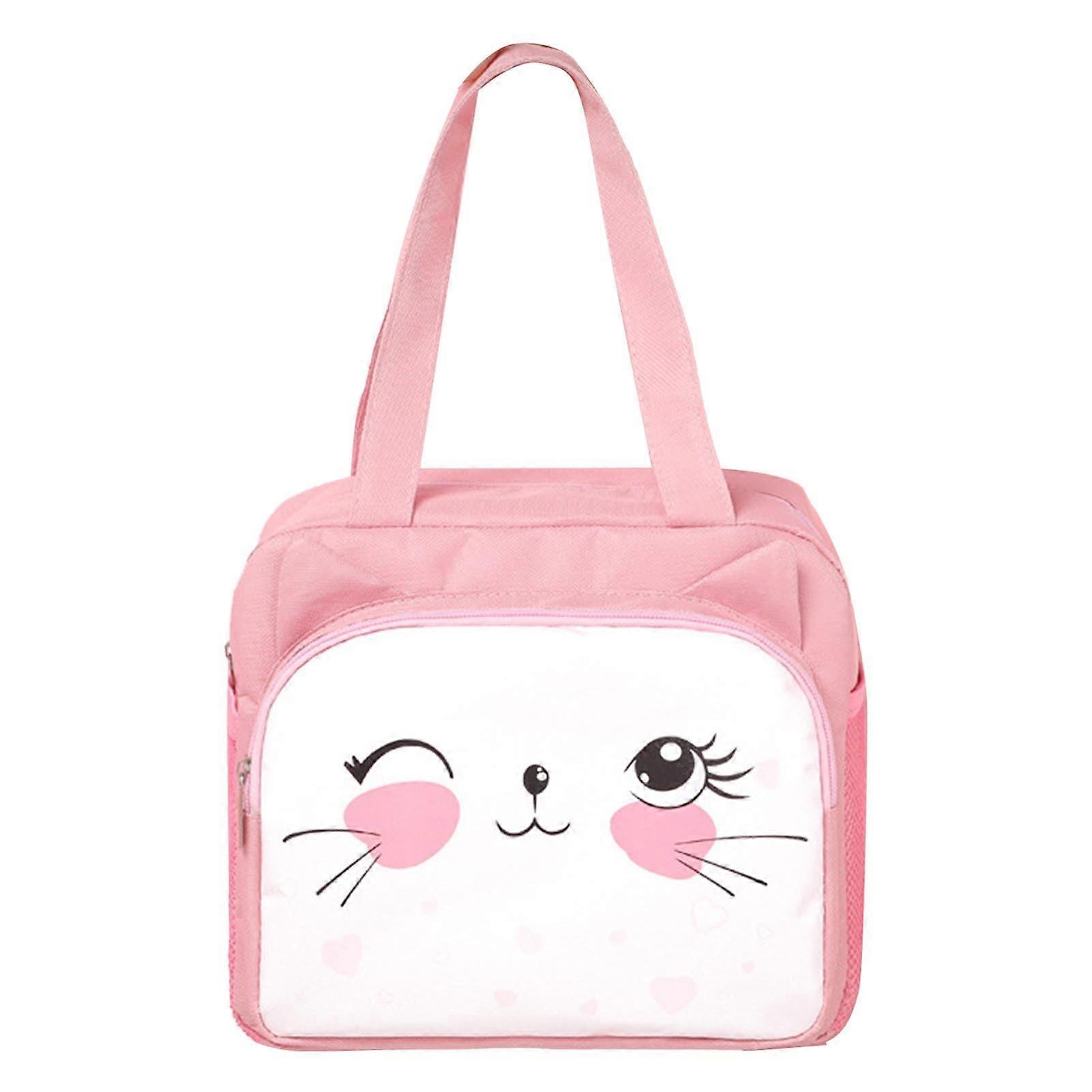 Lunch bag cartoon pattern insulated lunch box  outdoor bag