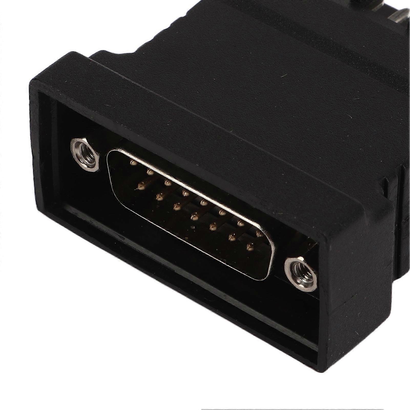 2Pcs OBD2 16 Pin Connector Adapter ABS Plastic Lightweight for F Series E Series Diagnostic Check ECU Tool