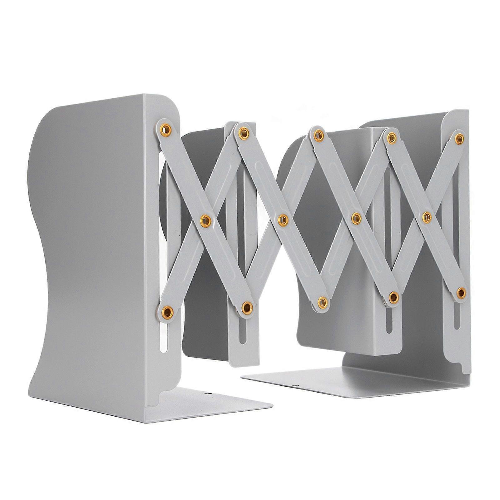 2025 Latest Model  Retractable Book Ends Full Metal Structure Retractable