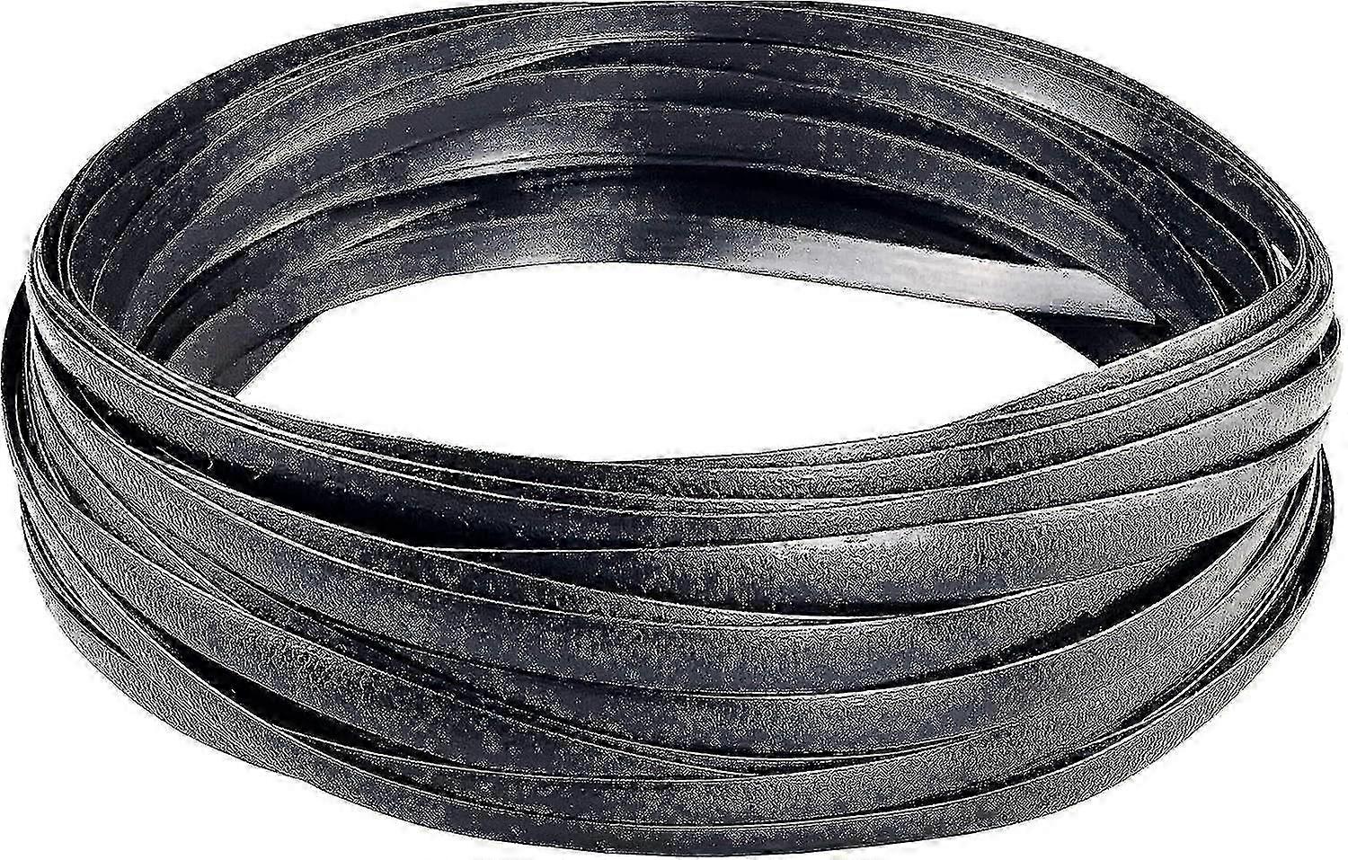 28m 120ft 籐修理キット - パティオチェア修理用ツートンカラープラスチック籐 (ダークブラウンとライトブラウンストライプ)