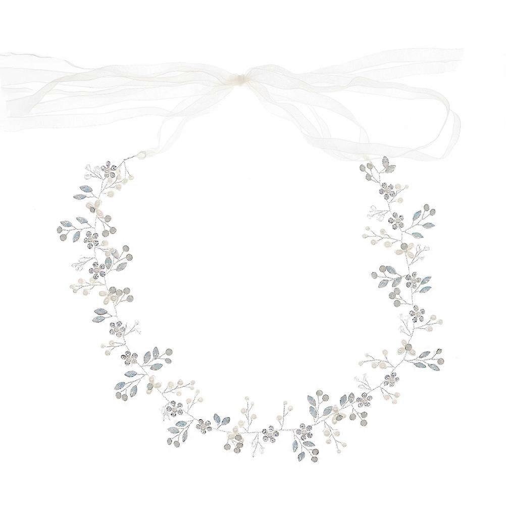 Bride Accessories For Wedding Day Floral Bridal Chain Belt Silver Chic Design 60x5cm Easy to Carry 1Pack