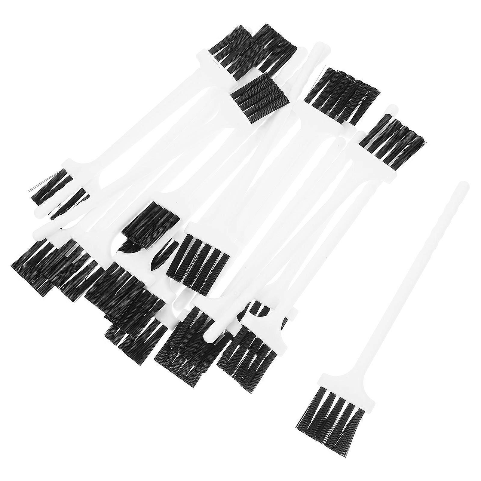 Dustpan Cleaning Brush White Color For Electronics Delicate Items 20Pcs