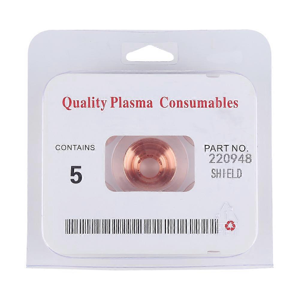 5Pcs Plasma Cuter Cutting Shield Cap Consumables Welding Tools 220948 for MAX105